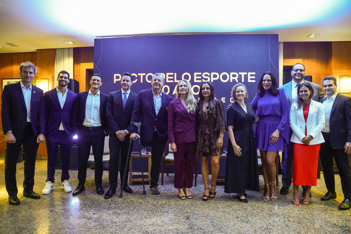 Pacto pelo Esporte celebra 10 anos em jantar com atletas e CEOs